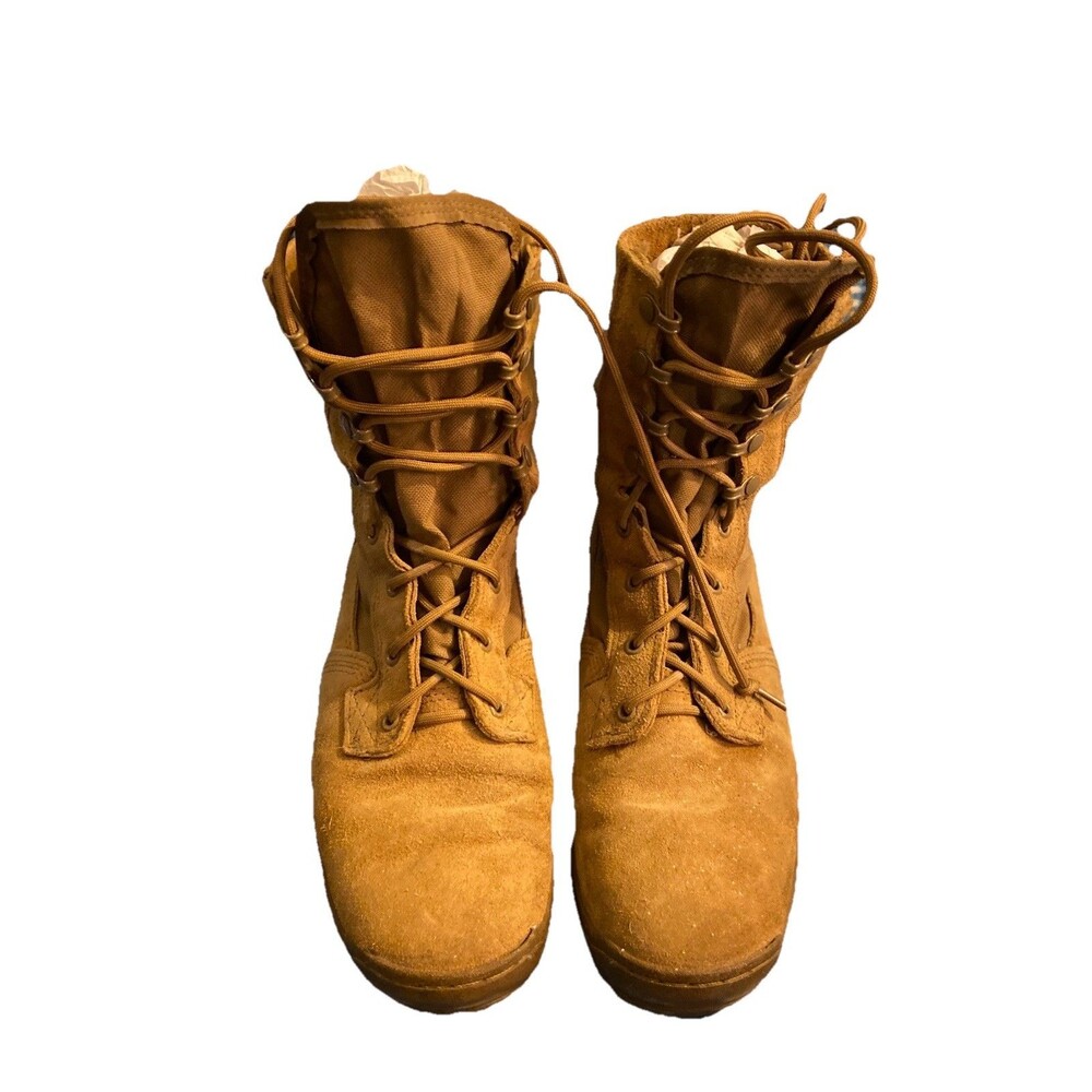 Reebok Vibram Military Boots Men’s 10M Lather Vintage Tactical Shoes USA Made